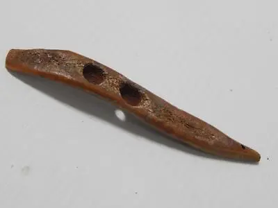 Rare Fossilized Antler Crooked Knife Brevig Mission W. Thule Culture 1100ad. • $110.49