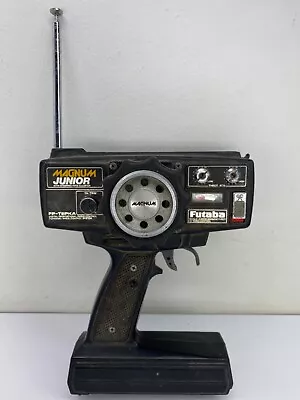 FUTABA FP-T2PKA Magnum Junior Digital RC Transmitter 2 Channel Control (PARTS) • $16.99