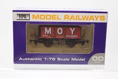 £18.99 • Buy Dapol OO Gauge 7 Plank MOY Coal Wagon Colchester LE 4194