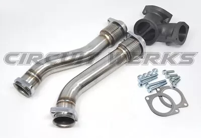 FORD F350 1999.5-2003 Stainless Up Pipe Kit Bellow POWERSTROKE 7.3L Diesel Turbo • $98.99