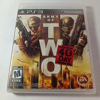 $11.99 • Buy Army Of Two The 40th Day PS3 PlayStation 3 - With Manual