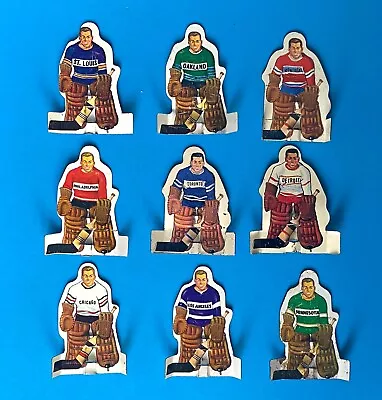 Munro 1960’s Table Hockey Game Single Players And Goalies For Various NHL Teams • $4.43