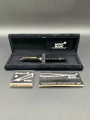 Montblanc Meisterstruck Fountain Pen 14K Gold Nib • $227.50