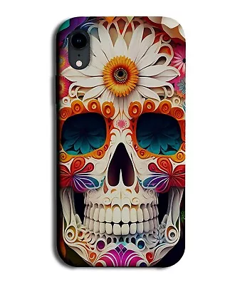 Bright Colourful Sugar Skull Mask Phone Case Cover Mexico Mexican Floral BB19 • £14.95