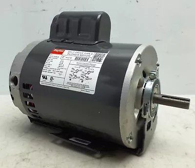 $49 • Buy DAYTON 6K321BF Belt Drive Motor 1 HP 1725 Rpm 56 115/208-230V *USED FOR PARTS