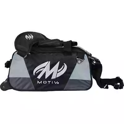 Motiv Ballistix Covert Black 2 Ball Tote Bowling Bag • $69.95