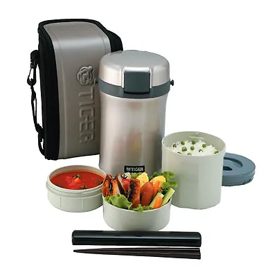 $114 • Buy Tiger Stainless Steel Insulated Thermal Food Jar Thermos Lunch Box LWU-B170 