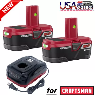 7.0Ah For Craftsman C3 XCP Li-ion Battery 19.2V 130279005 PP2030 35702 / Charger • $25.98