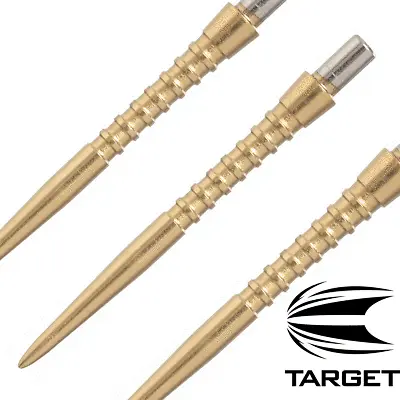 Target Storm Grooved Points - Gold 26mm • £14.49