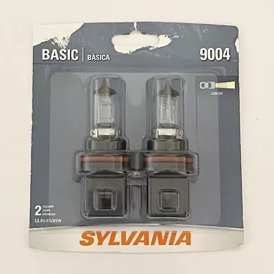 Sylvania 9004 Basic Headlight Pair Set 2 Bulbs • $11.99