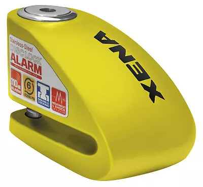 Xena XX-6 Disc Lock With Alarm Motorcycle Lock • $71
