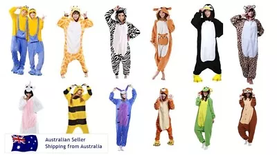 $28.95 • Buy Onesies Adult Kids Animals One Piece Jumpsuit Pyjamas Sleepwear Unisex Gerber