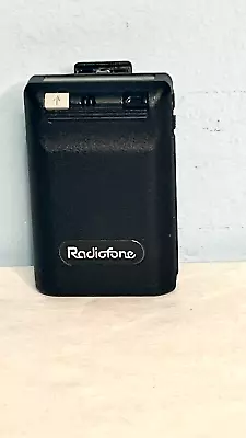 Motorola Beeper Radiofone   Black Bravo Classic Beeper Pager System  READ • $47