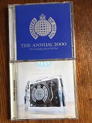 Ministry Of Sound-** 4 X Cd's/79 Tracks**  The Annual 2000  &  Chillout Session  • £1.40