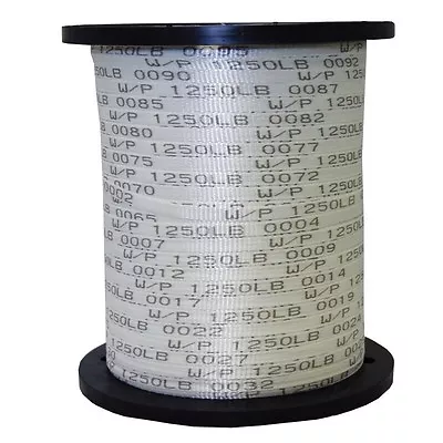USA Made 1/2  X 1000' 1250 Lb Polyester Pull Tape / Pulling Tape • $61.99