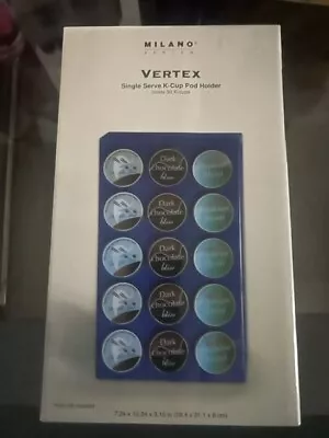 *Milano Vertex K-Cup Coffee Pod Rack Tower Holder 30 Cups Blue NEW • $18.49