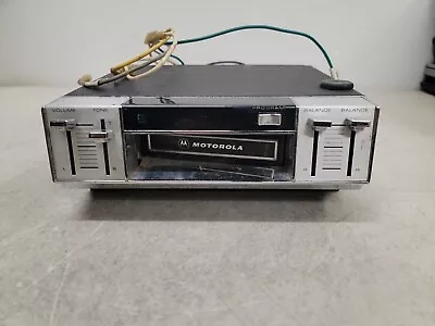 Motorola Car 8-track Stereo Tape Player Tm920s1 • $13.50