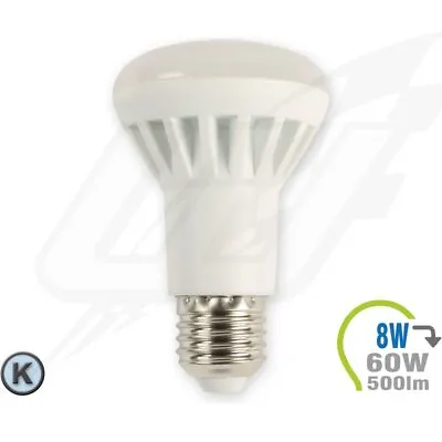 ES- V-TAC LED Bulb - 8W E27 R63 Cool White - V4244 • $4.14