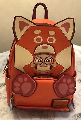 Loungefly Disney Pixar Turning Red Panda Costume Mei Mini Backpack • $84.99