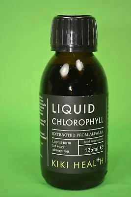 Kiki Health Liquid Chlorophyll 125ml/SEALED/HEALTH/WELLBEING/BEAUTY    /E371 • £10.99