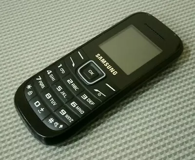 Samsung  E1200 - Black - Unlocked - Basic Mobile Phone • £20