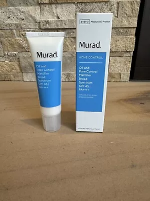 Murad ACNE CONTROL Oil & Pore Control Mattifier Broad Spectrum SPF45 PA++++ NIB • $26.94