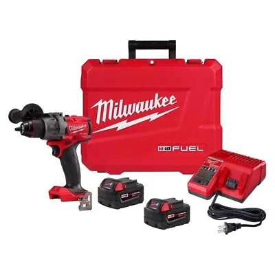 Milwaukee 2904-22 M18 FUEL 1/2  Hammer Drill/Driver Kit NEW IN BOX • $258