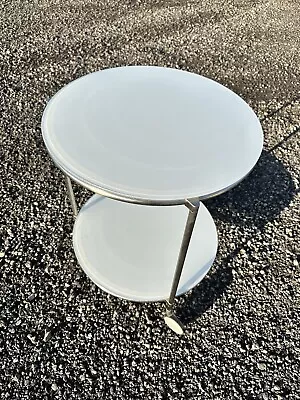 IKEA Glass & Metal Round Coffee Table • £49.99