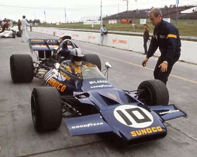 Mark Donohue #10 Sunoco Sunoco Car Ready To Go 8x10 Glossy Photo #2 • $2.69