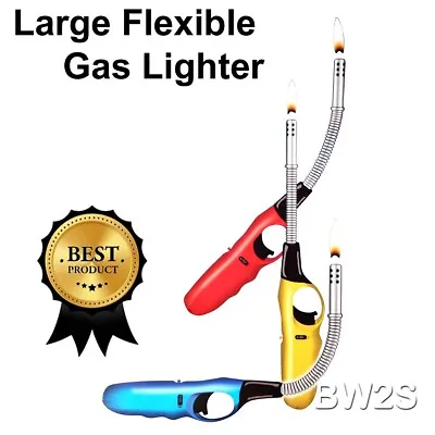 £2.94 • Buy 1X Electronic Gas Lighter Oven Bbq Refillable Stove New Flexible Kitchen 41201C