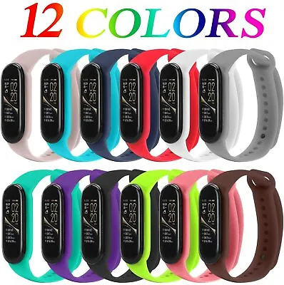 For Xiaomi Mi Band 5/6 Mi 5/6 Replacement Silicone Watch Band Strap UK Seller • £2.99