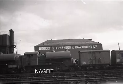 9CM X 6CM  Railway Negative LOCO W D 72000  AT NEWCASTLE 1946 #7126 • £2.99