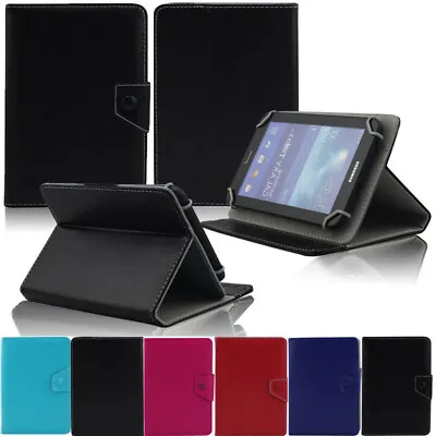 Various 7 Inch Tablet Device PC PU Leather Case Cover Universal Stand Folio Case • $9.94