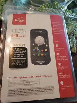 Verizon 4G Pantech Breakout Cell Phone NEW • $29.99