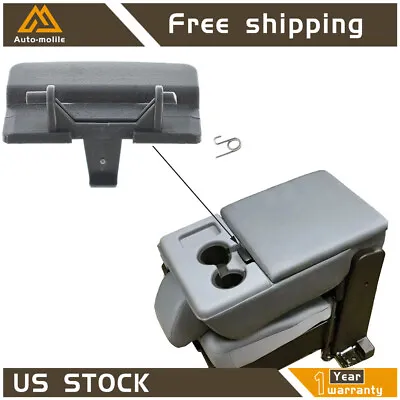 Fit For Ford F-150 2010-2017 2018 Gray Center Console Jump Seat Lid Latch • $5.76