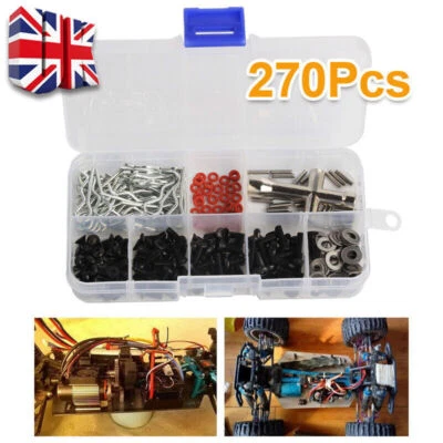 £8.99 • Buy 270x Screws Wrench Box Repair Tool Kit 1/10 For Hsp Rc Car Parts DIY Supplies Z