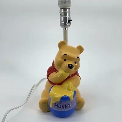 Winnie The Pooh Hunny Pot Lamp Works NO Shade • $29.95