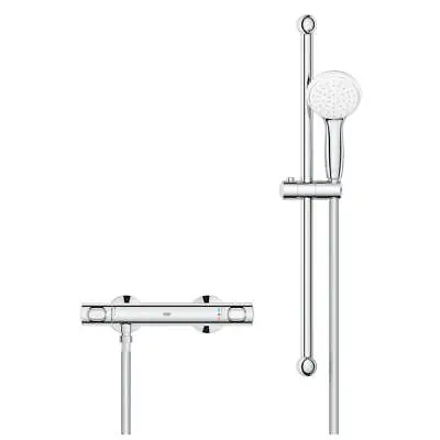 £110 • Buy Grohe G5 Bar Shower C/W Kit 34806000 With Riser Rail And Shower Head