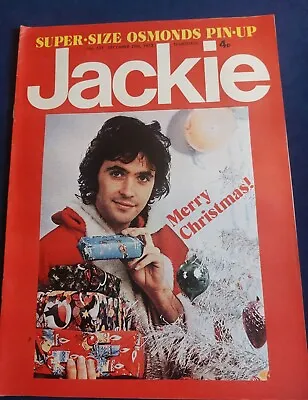 Rare Vintage JACKIE Magazine 29 DECEMBER 1973 Essex Osmonds Quo Christmas JK500A • £13.50