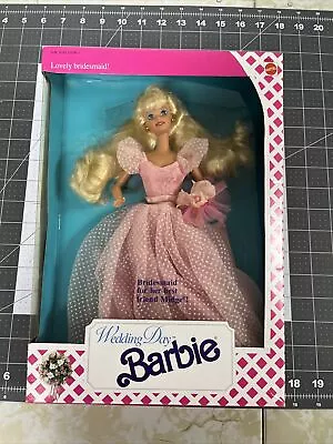 1990 Wedding Day Barbie - Bridesmaid For Her Best Friend Midge - NRFB • $21.99