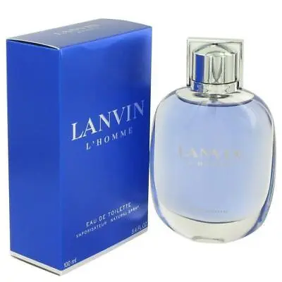 LANVIN L'Homme By Lanvin Cologne L Homme For Men 3.4 Oz EDT New In Box • $18.35