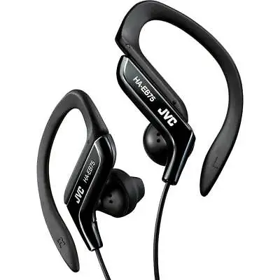 JVC HA-EB75B Sports Ear-Clip Headphones  Black FAST SHIPPING! NEW! • $9.99