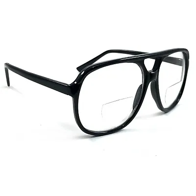NWT Men Retro Reading Glasses Bifocal Cool Franco Aviator Large Frame Readers • $10.95