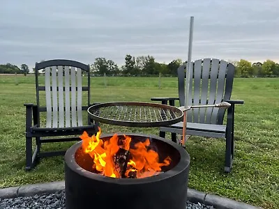 Amish Made 20  SMOKELESS Firepit With FREE Nickle Plated Steel Grill • $350