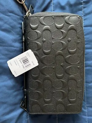 Coach Travel Wallet Leather BNWT • $320