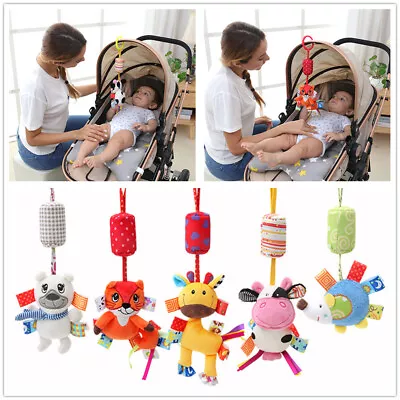 Baby Wind Chime Hanging Play Stroller Crib Pram Activity Rattle Bell Sensory Toy • £6.48