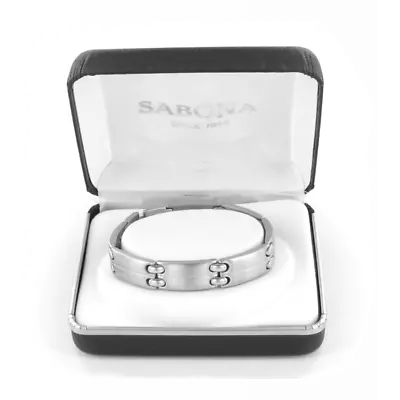 Sabona Magnetic Bracelet Arthritis Relief Lady Executive Sport Silver Small. 6.5 • £69.99