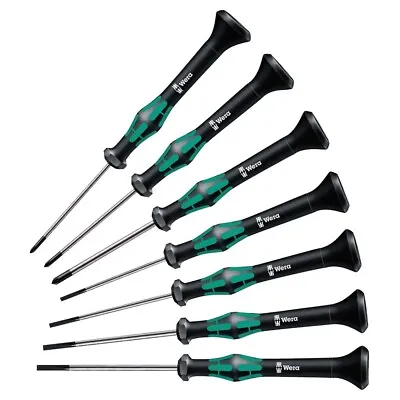 Wera Kraftform Micro Precision Screwdriver Set - Slotted/Phillips (7 Pieces) • $26.20