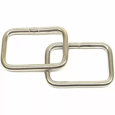 New Stainless Steel Western Bridle Loops For Leather In Different Sizes • $3.69