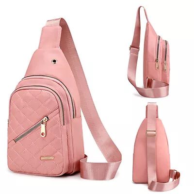 Women Crossbody Shoulder Bags Chest Sling Bag Sports Backpack Fanny Packs Travel • $11.65